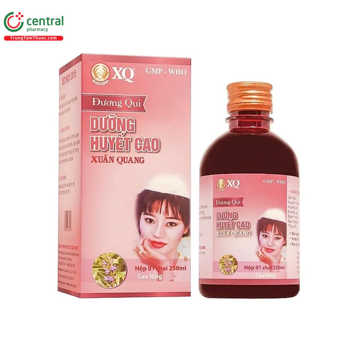 thuoc duong qui duong huyet cao xuan quang 1 G2008 thuoc duong qui duong huyet cao xuan quang 1 G2008