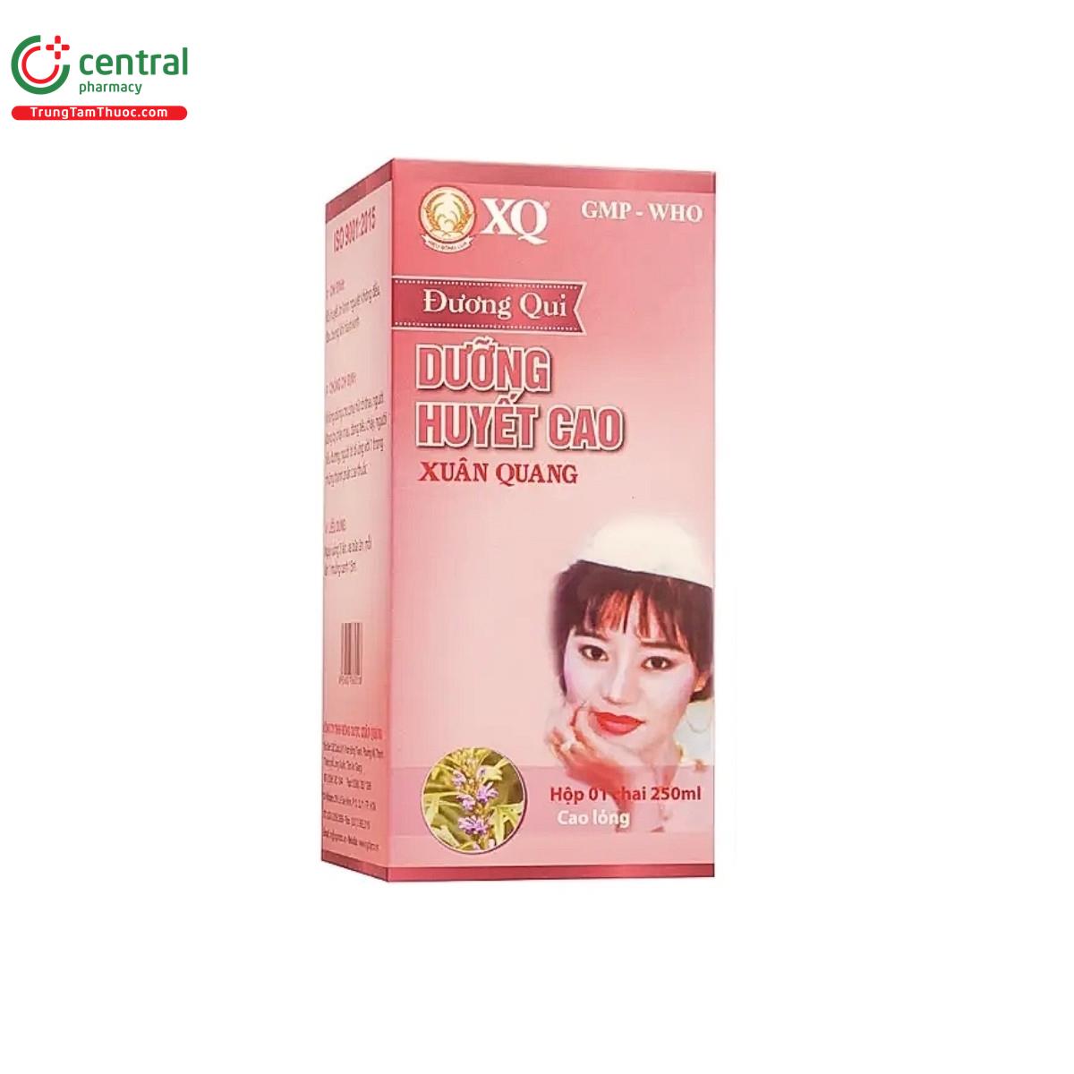 thuoc duong qui duong huyet cao xuan quang 2 N5547 thuoc duong qui duong huyet cao xuan quang 2 N5547
