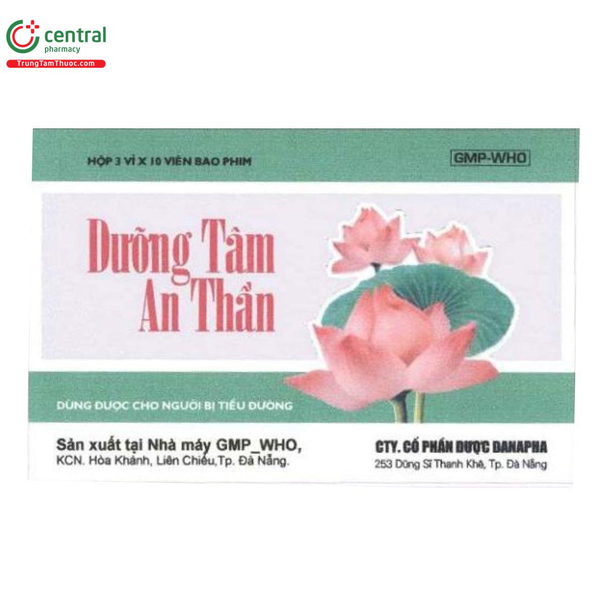 thuoc duong tam an than danapha 1 T8414 thuoc duong tam an than danapha 1 T8414
