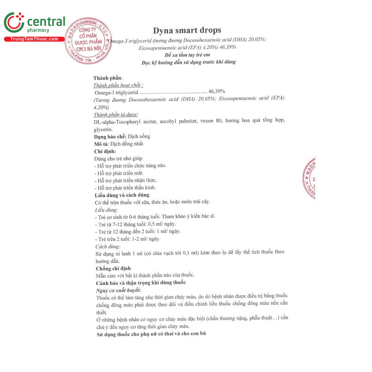 thuoc dyna smart drops 4 M5372