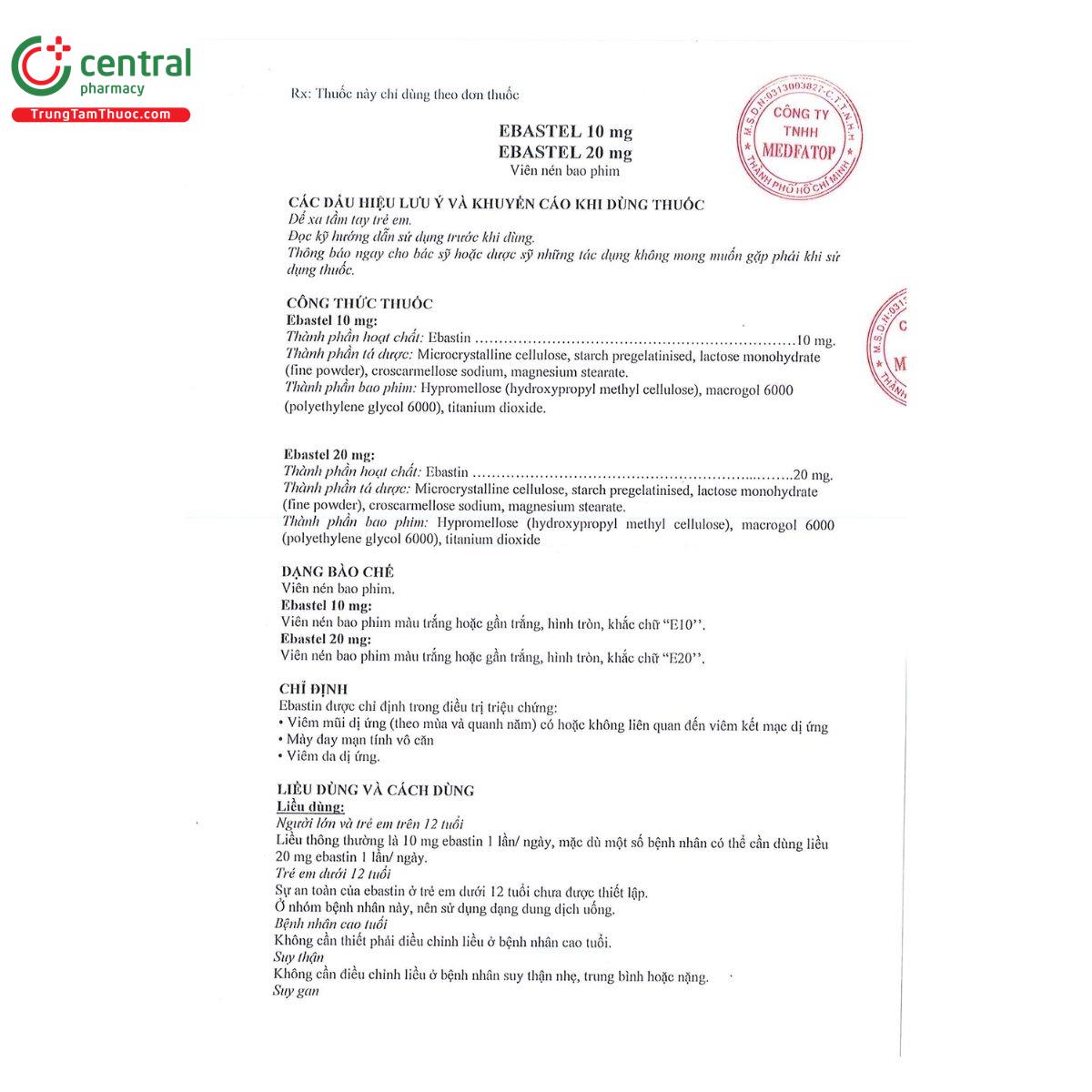thuoc ebastel 1 Q6227 thuoc ebastel 1 Q6227