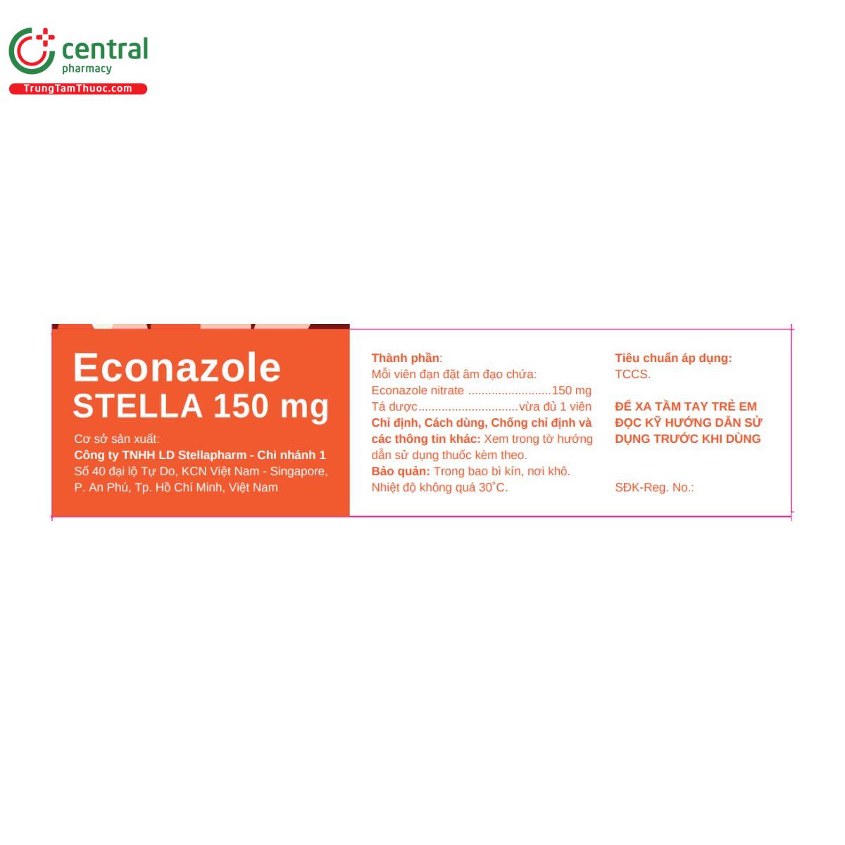 thuoc econazole stella 150mg 2 H3131 thuoc econazole stella 150mg 2 H3131