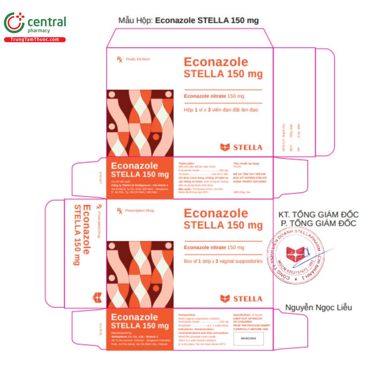 thuoc econazole stella 150mg 7 U8118 thuoc econazole stella 150mg 7 U8118