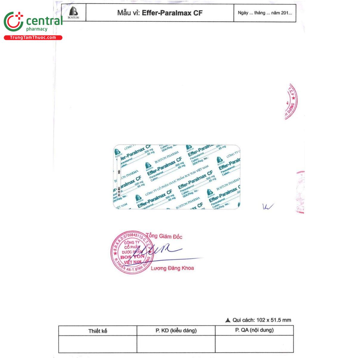 thuoc effer paralmax cf 4 A0376 thuoc effer paralmax cf 4 A0376