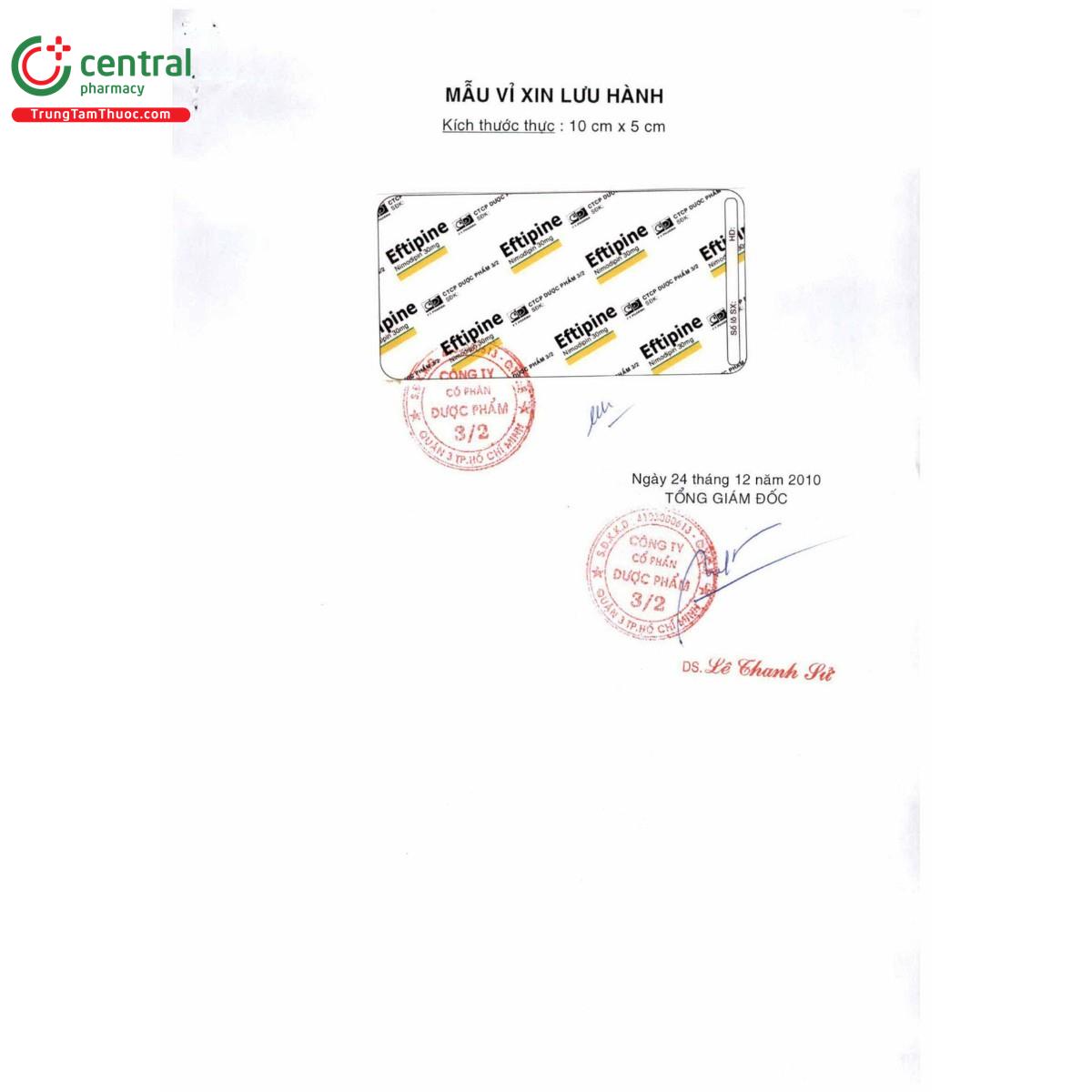 thuoc eftipine 30mg 3 A0576 thuoc eftipine 30mg 3 A0576
