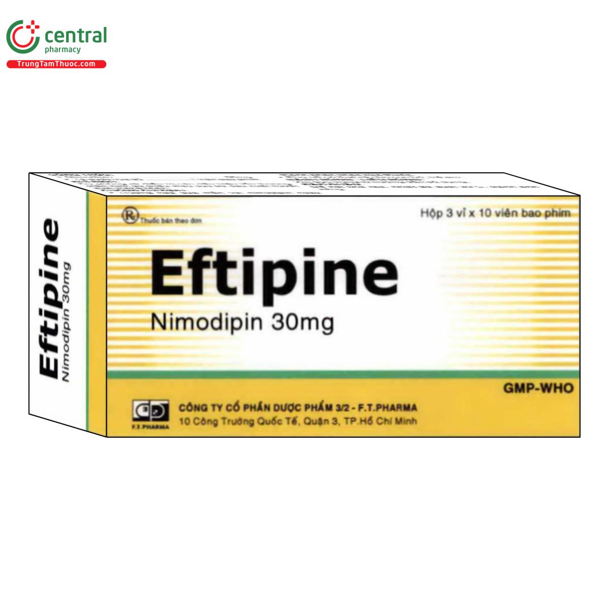 thuoc eftipine 30mg B0244 thuoc eftipine 30mg B0244