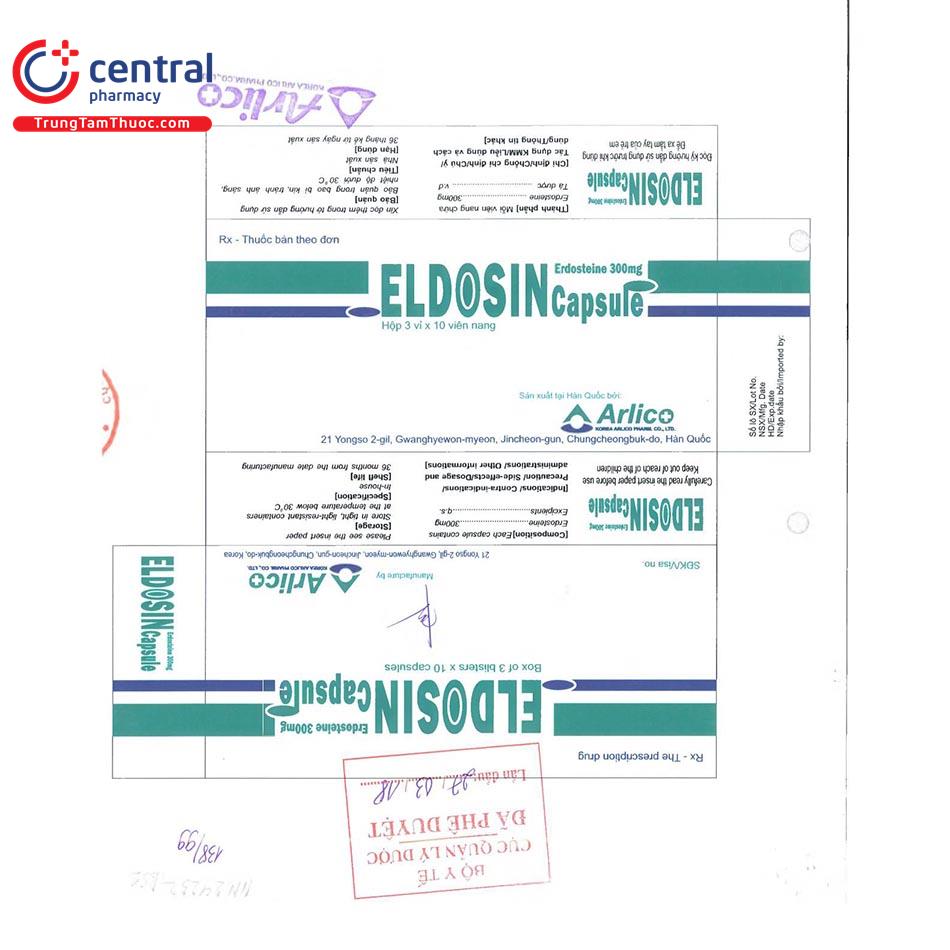 thuoc eldosin capsule 13 J3025