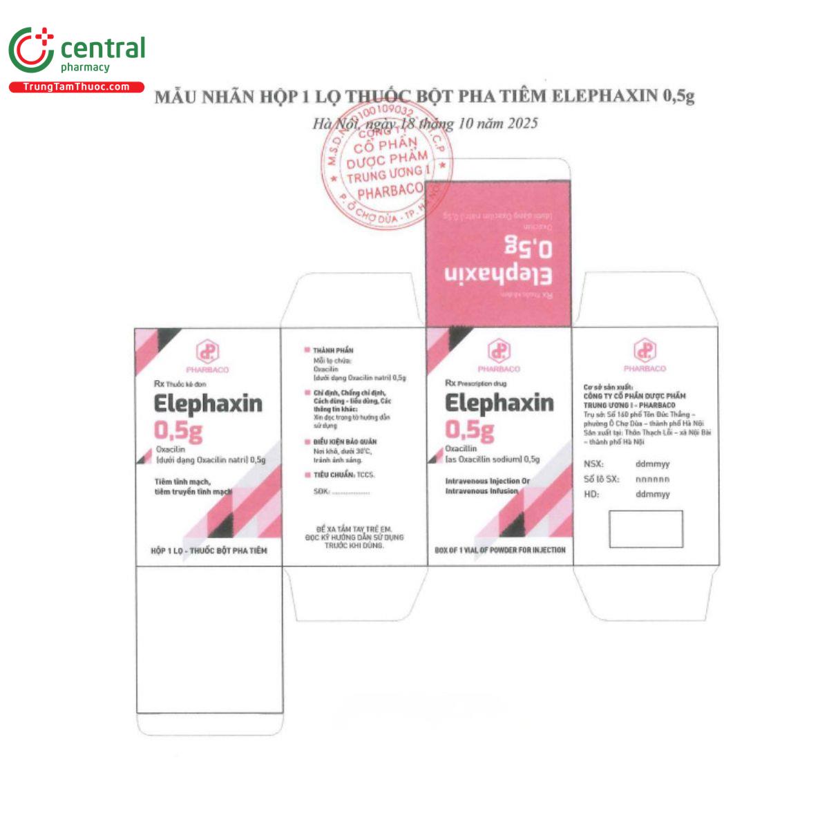 thuoc elephaxin 05g 6 V8064 thuoc elephaxin 05g 6 V8064