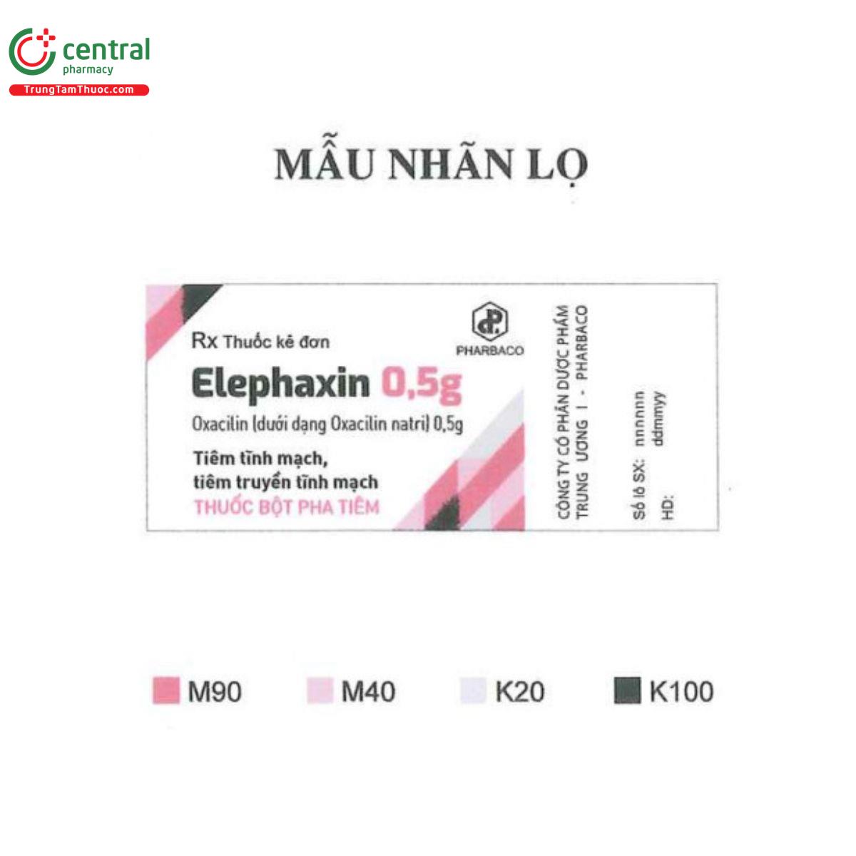 thuoc elephaxin 05g 7 K4777 thuoc elephaxin 05g 7 K4777
