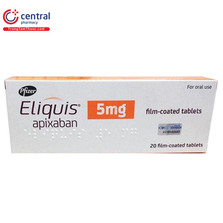 thuoc eliquis 5mg 5 C0163