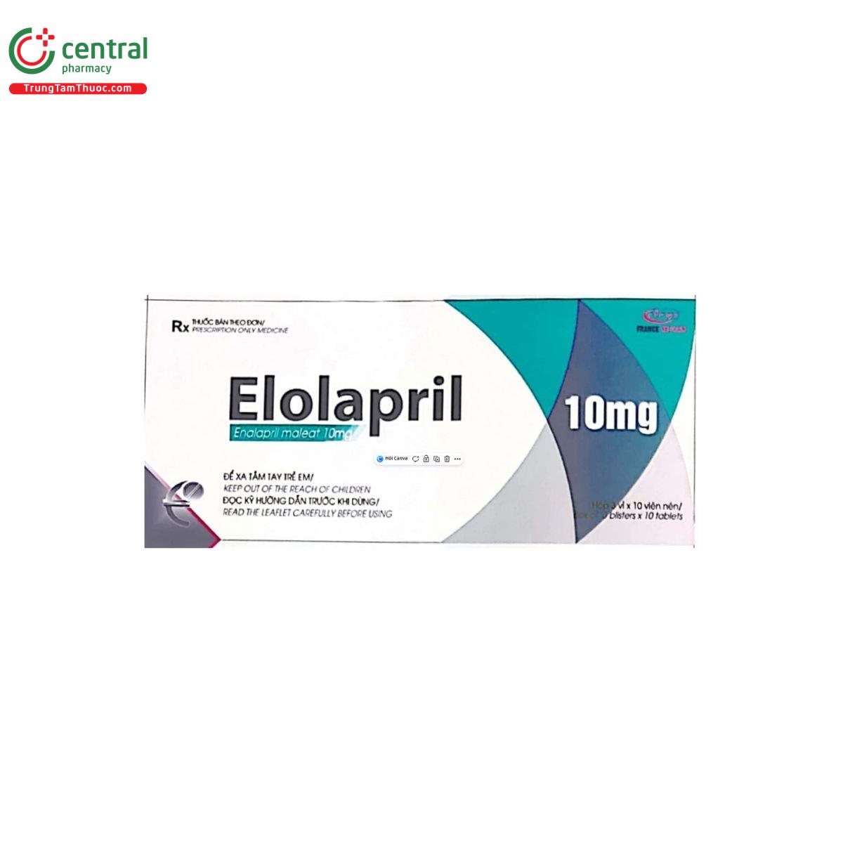 thuoc elolapril 10mg 1 V8015 thuoc elolapril 10mg 1 V8015