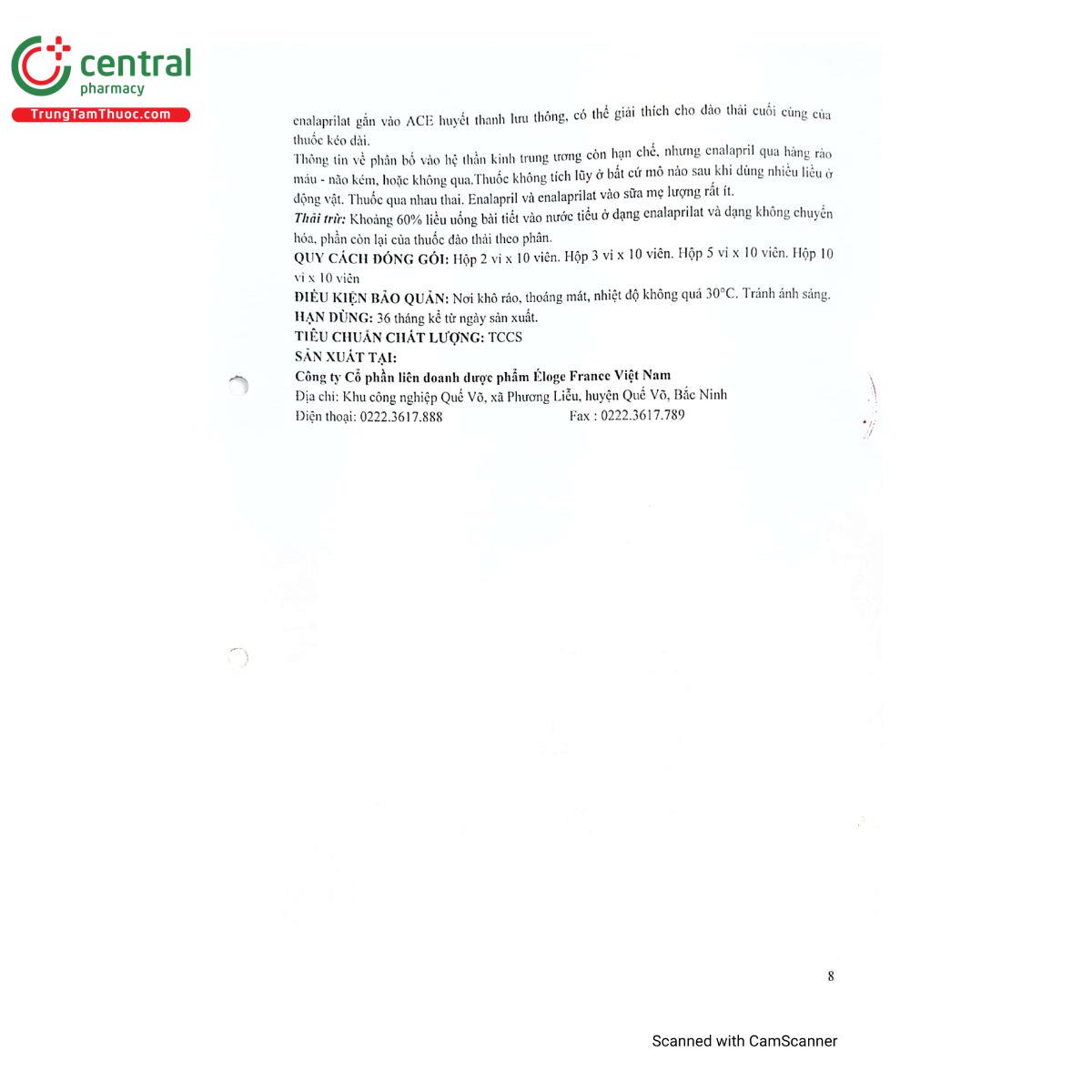thuoc elolapril 10mg 10 B0760 thuoc elolapril 10mg 10 B0760