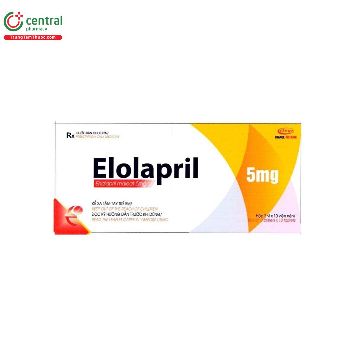 thuoc elolapril 5mg 1 T8612 thuoc elolapril 5mg 1 T8612