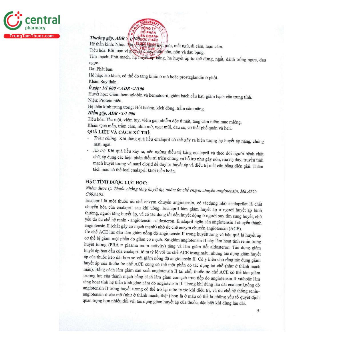 thuoc elolapril 5mg 7 K4688 thuoc elolapril 5mg 7 K4688