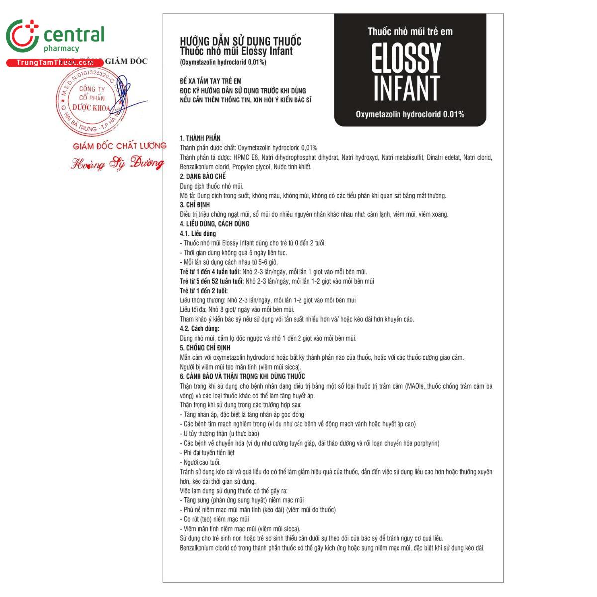 thuoc elossy infant 001 10 E1168