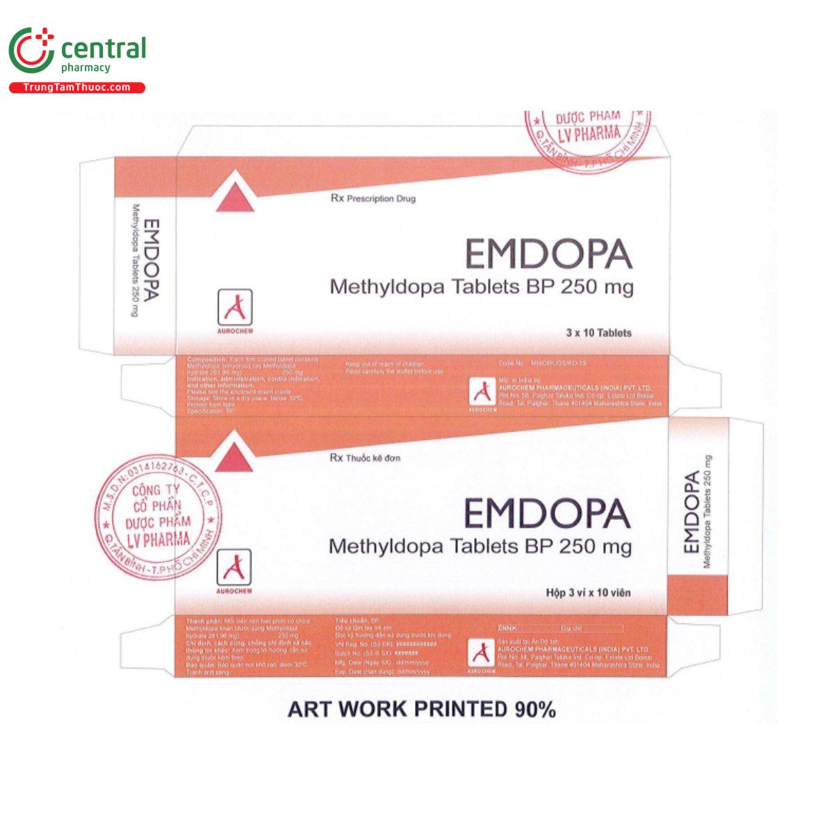thuoc emdopa 8 U8734 thuoc emdopa 8 U8734
