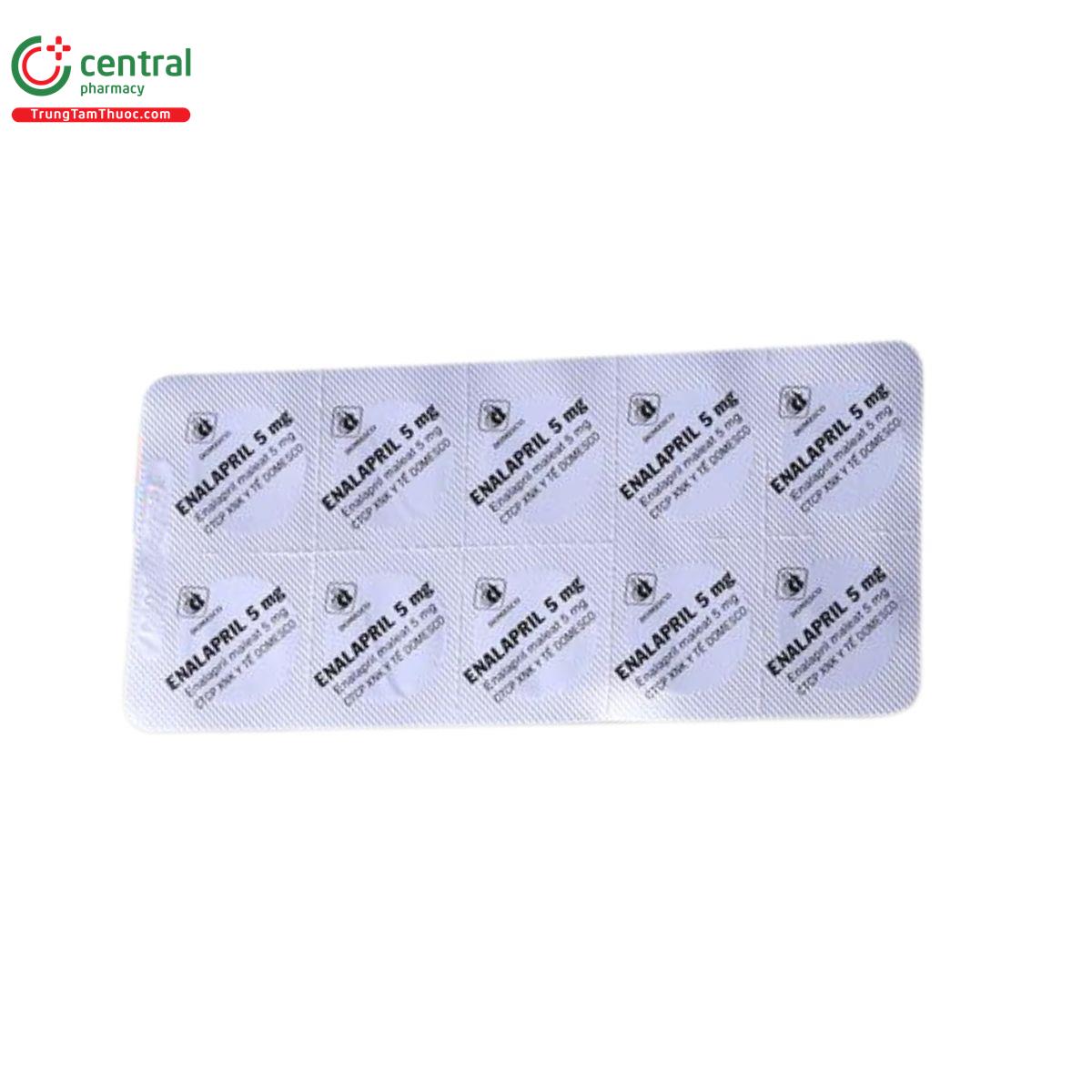 thuoc enalapril 5mg domesco 6 P6137