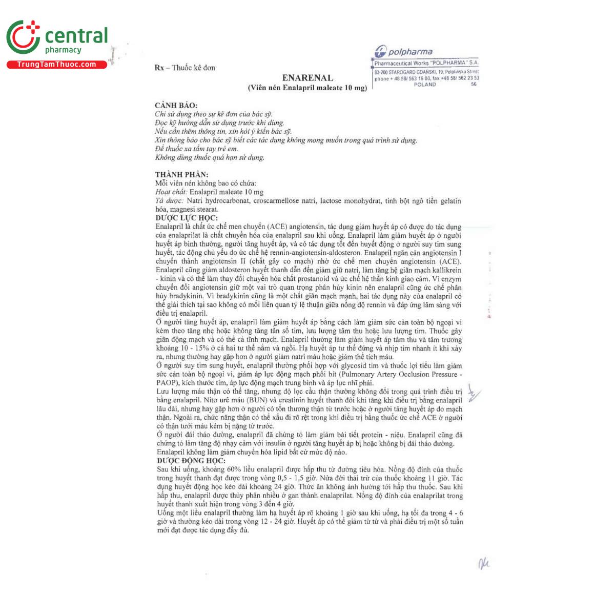 thuoc enarenal 10mg 4 D1620 thuoc enarenal 10mg 4 D1620