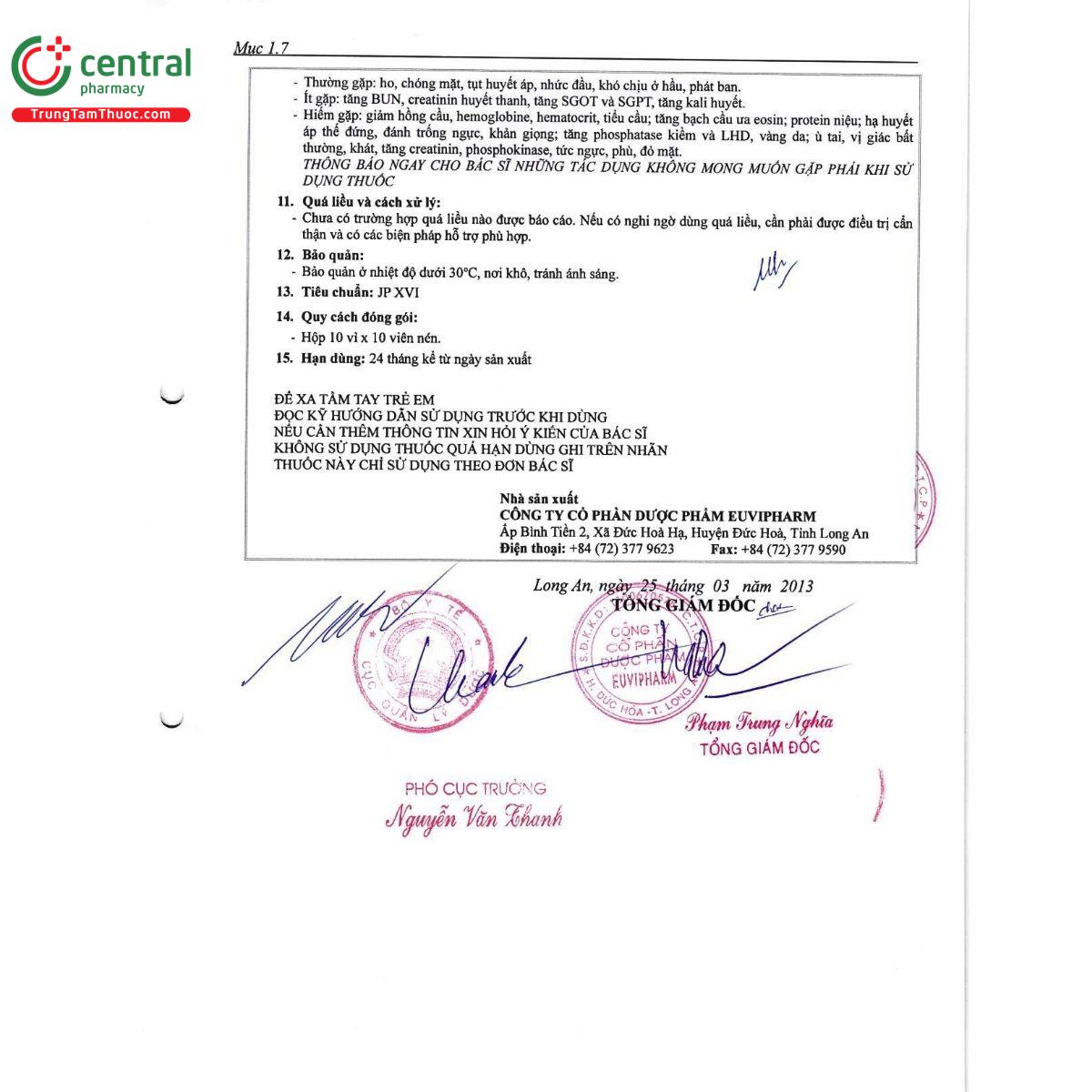 thuoc enatril 5mg 10 E1211 thuoc enatril 5mg 10 E1211