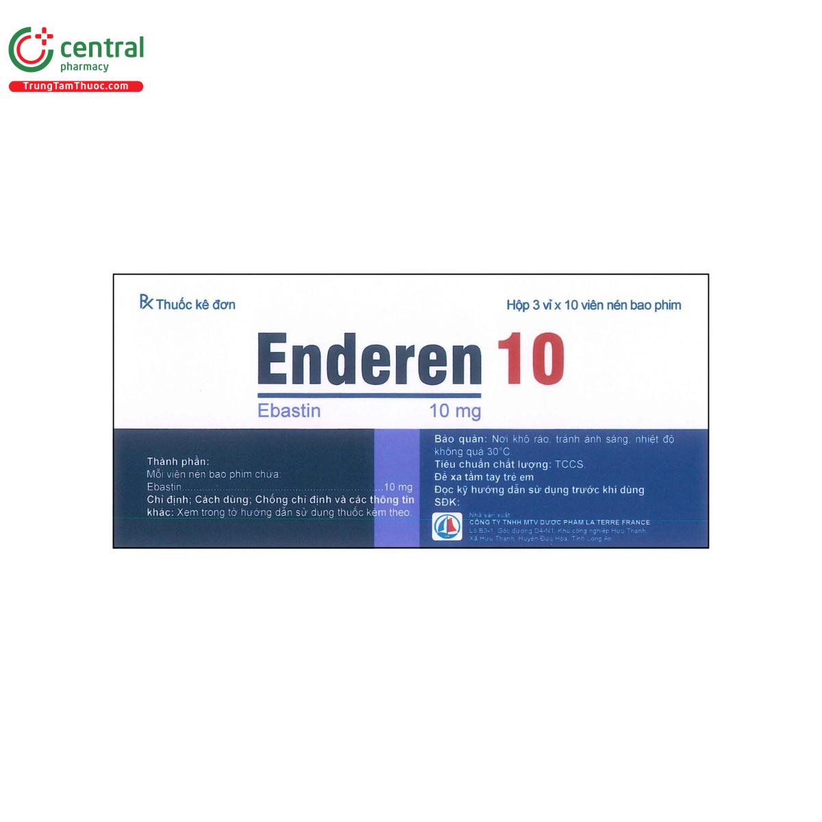thuoc enderen 10mg G2631