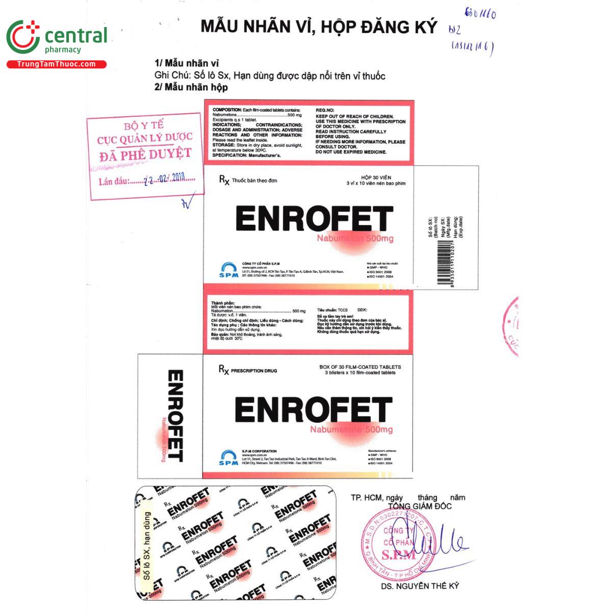 thuoc enrofet 500mg 3 R7058 thuoc enrofet 500mg 3 R7058