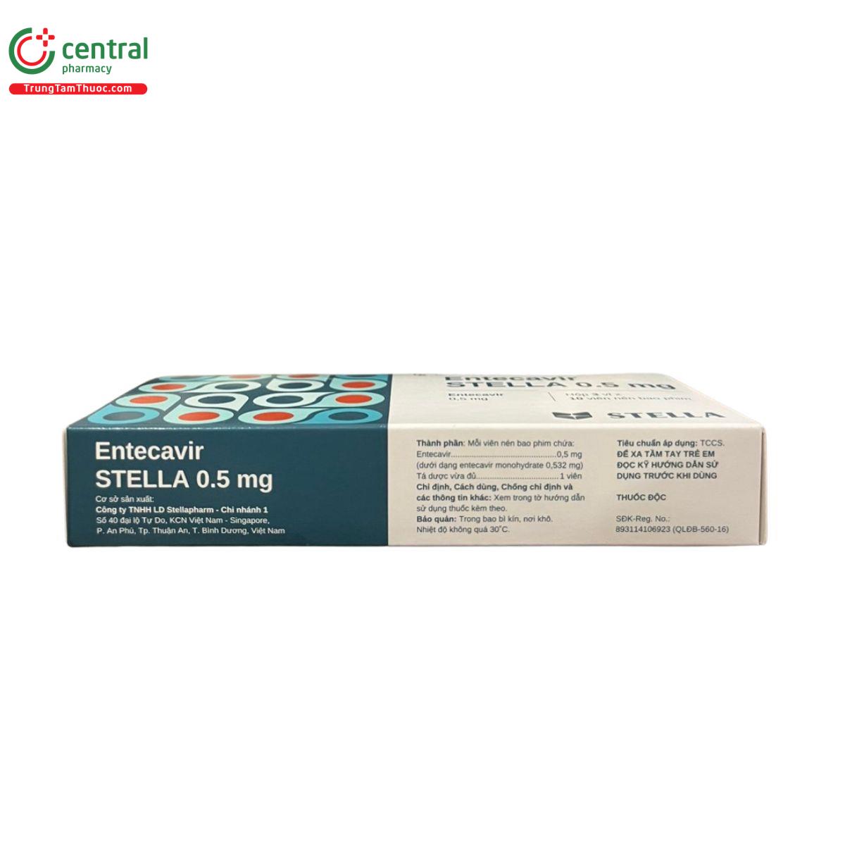 thuoc entecavir stella 0 5mg 8 U8332