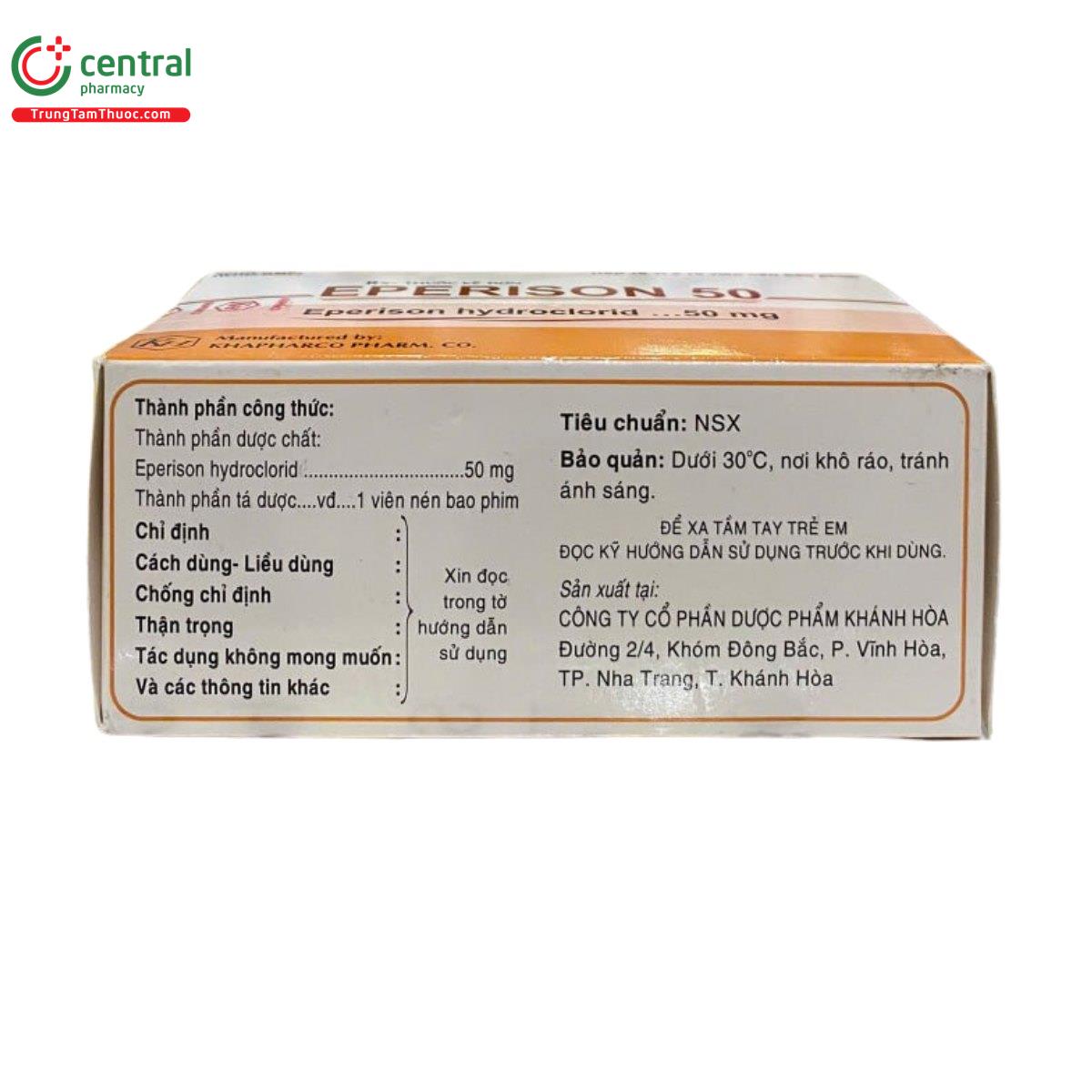 thuoc eperison 50mg khapharco 3 Q6583