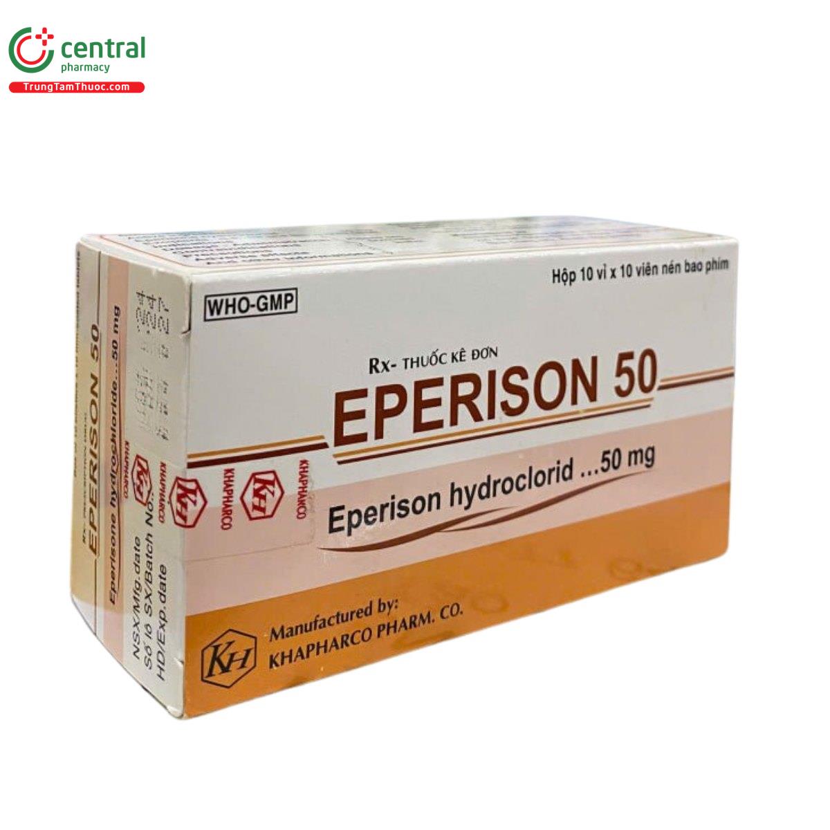 thuoc eperison 50mg khapharco 8 B0657