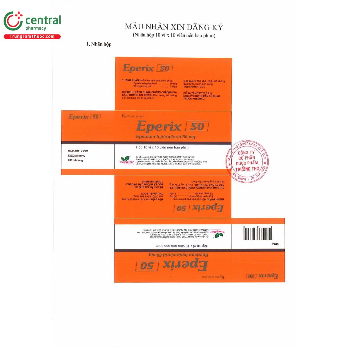 thuoc eperix 50mg 12 H3508 thuoc eperix 50mg 12 H3508