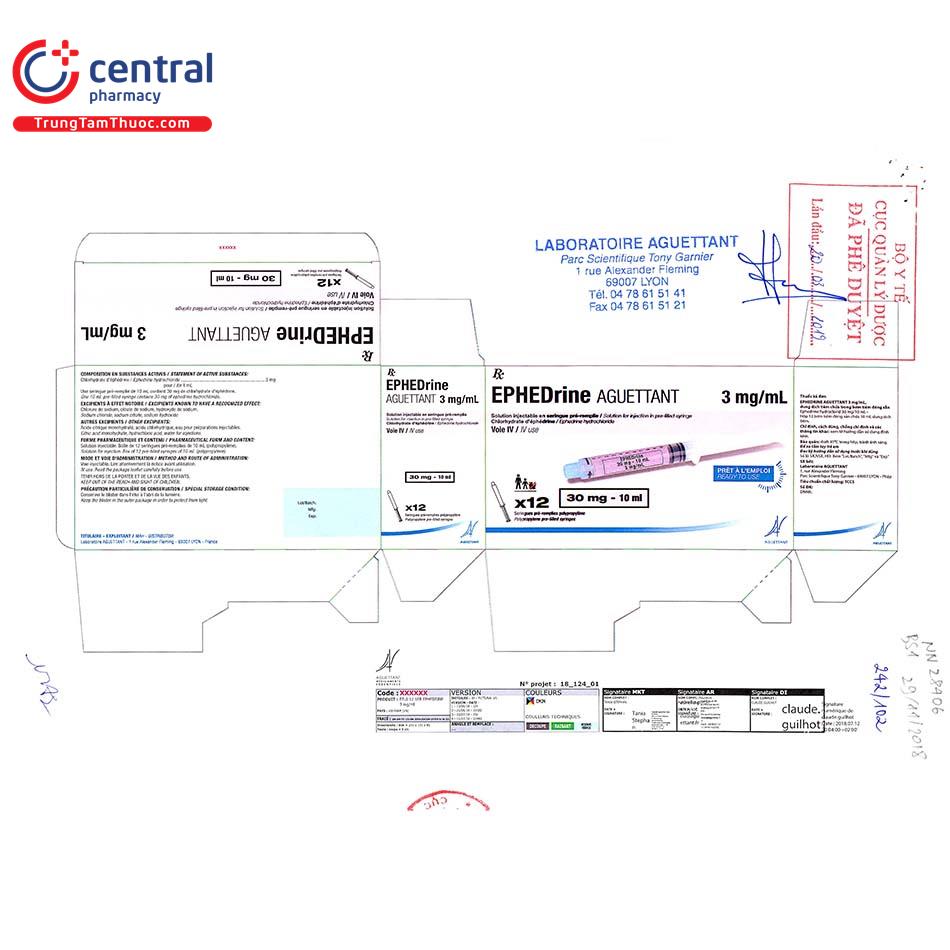 thuoc ephedrine aguettant 30mg10ml 3 T7472