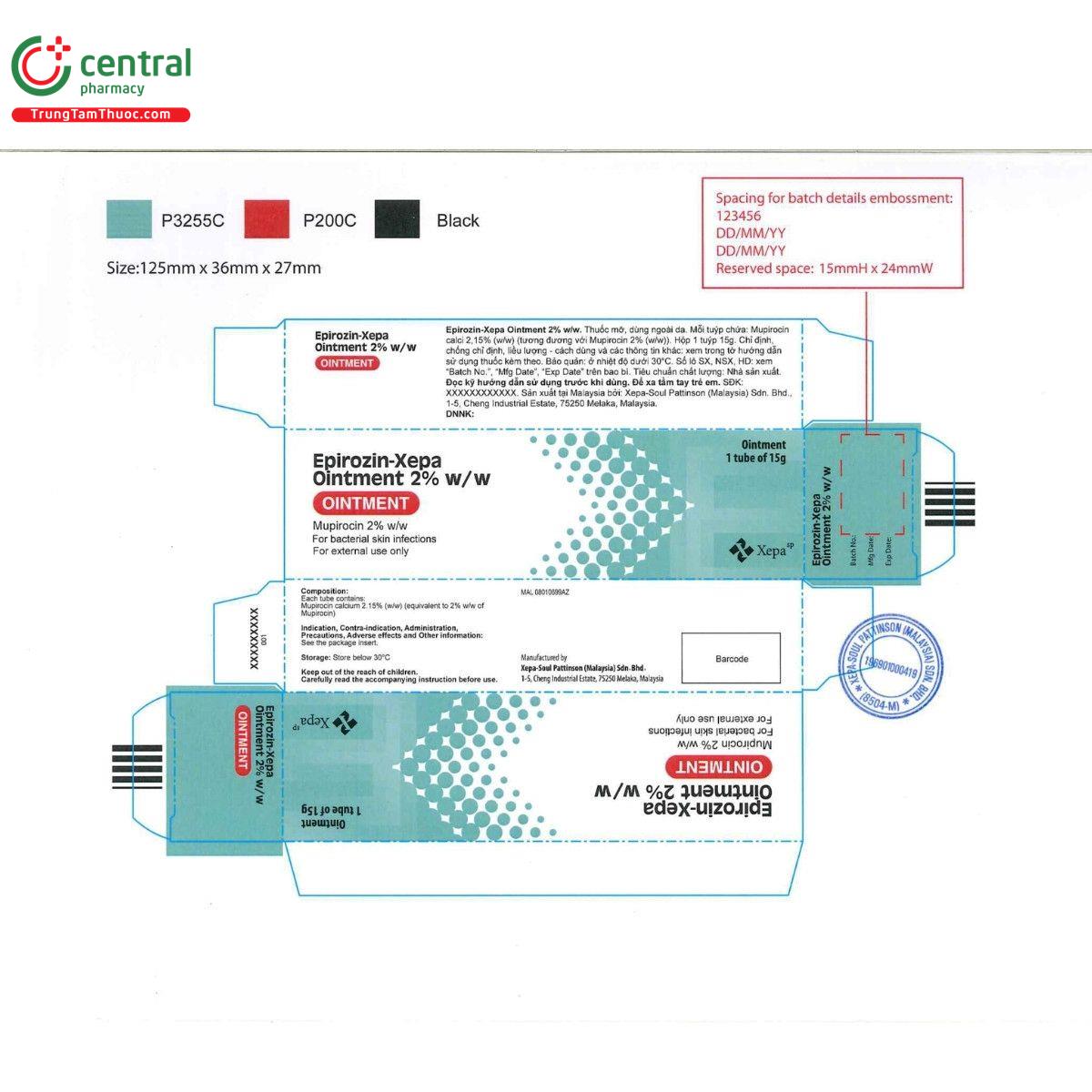 thuoc epirozin xepa ointment 2 w w 2 D1272