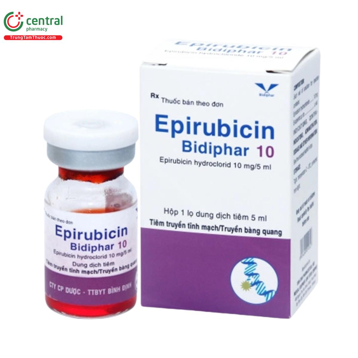 thuoc epirubicin bidiphar 10mg I3700