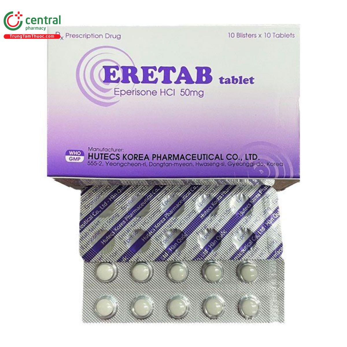 thuoc eretab tablet 50mg 1 C0402 thuoc eretab tablet 50mg 1 C0402