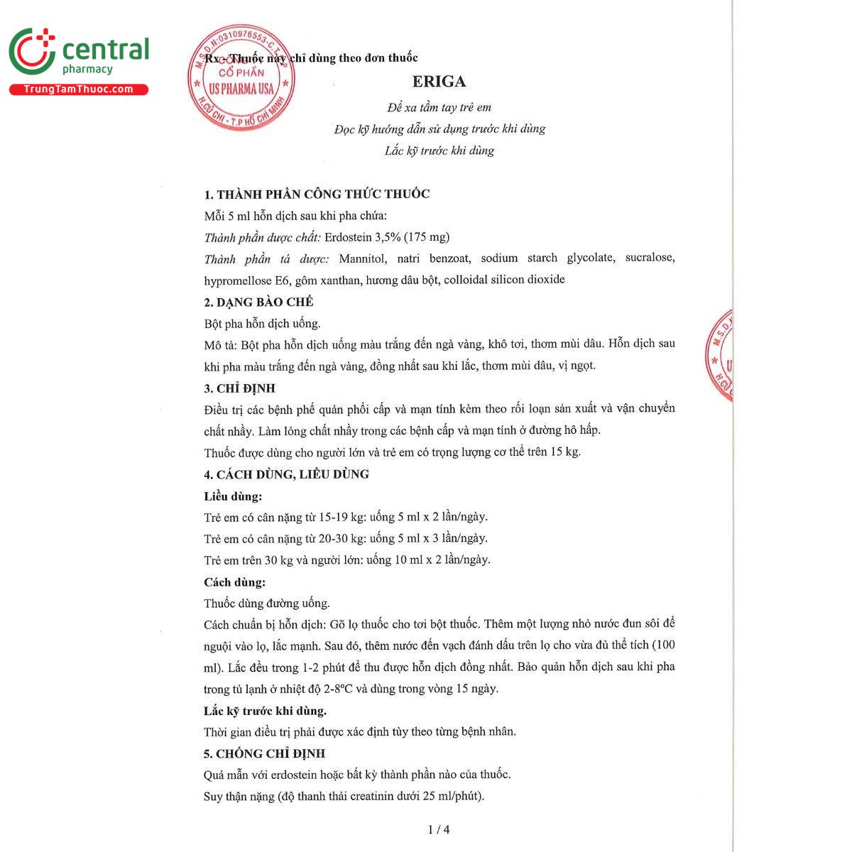 thuoc eriga 35 3 B0507