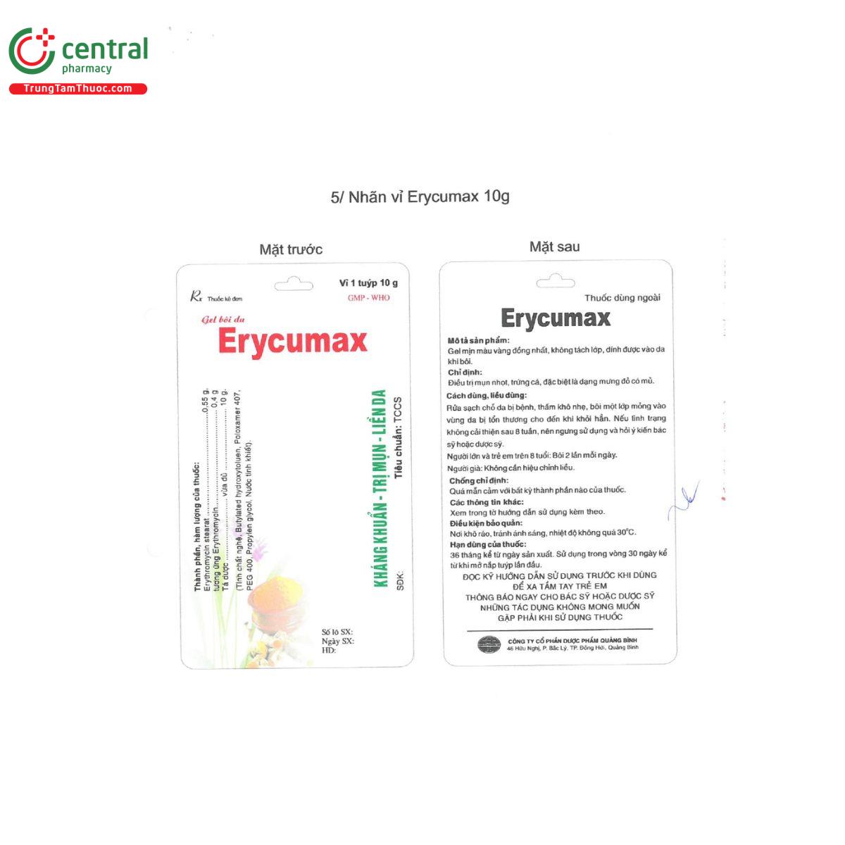 thuoc erycumax 6 U8835 thuoc erycumax 6 U8835