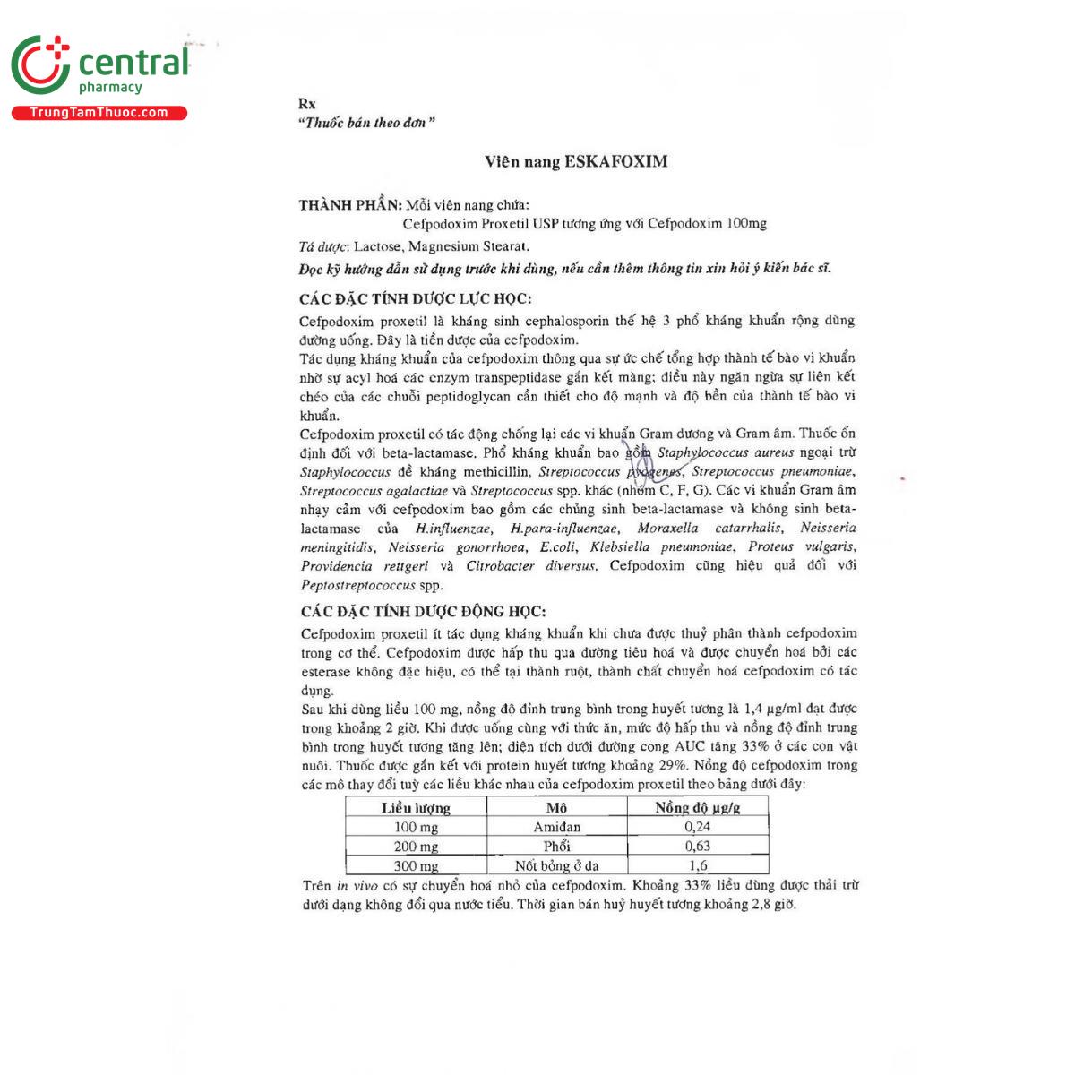 thuoc eskafoxim 100 4 I3010 thuoc eskafoxim 100 4 I3010