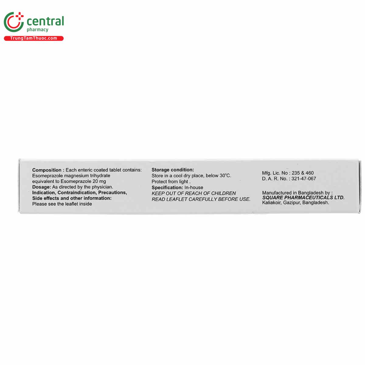 thuoc esomaxcare 20 tablet 6 A0102