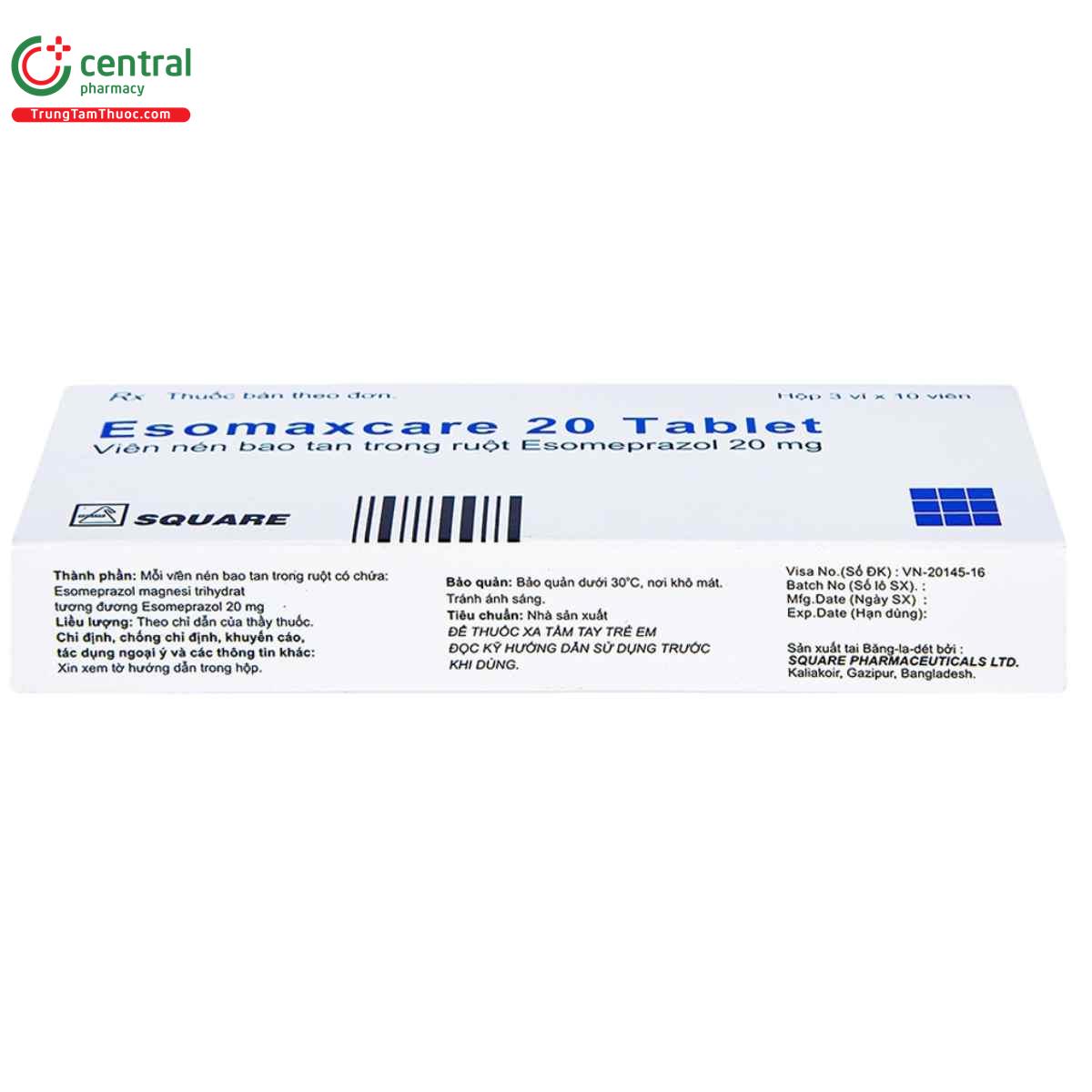 thuoc esomaxcare 20 tablet 7 B0685