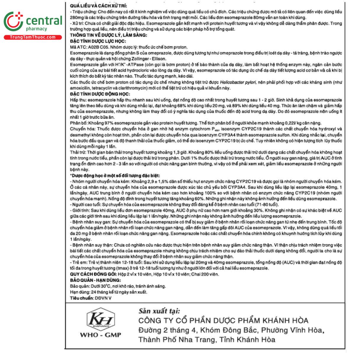 thuoc esomeprazol 40mg khapharco 9 N5242 thuoc esomeprazol 40mg khapharco 9 N5242
