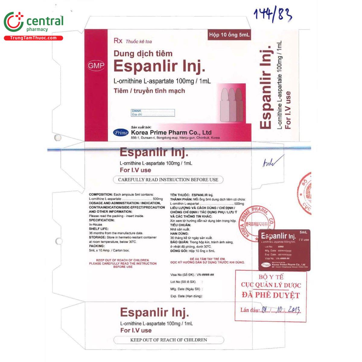 thuoc espanlir inj 100mg ml 2 L4383 thuoc espanlir inj 100mg ml 2 L4383