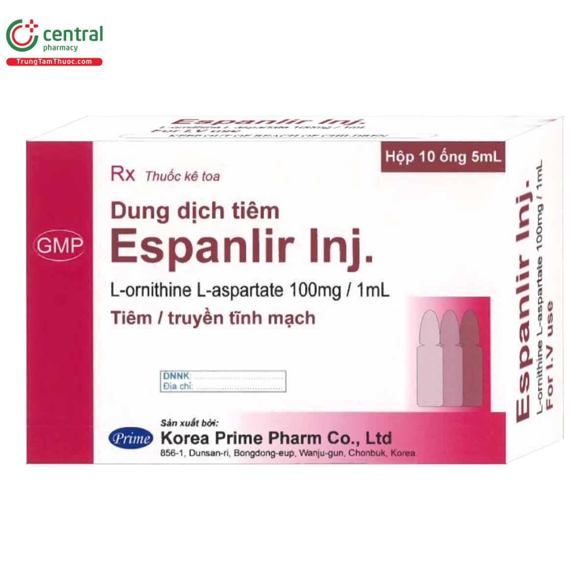 thuoc espanlir inj 100mg ml O5765 thuoc espanlir inj 100mg ml O5765
