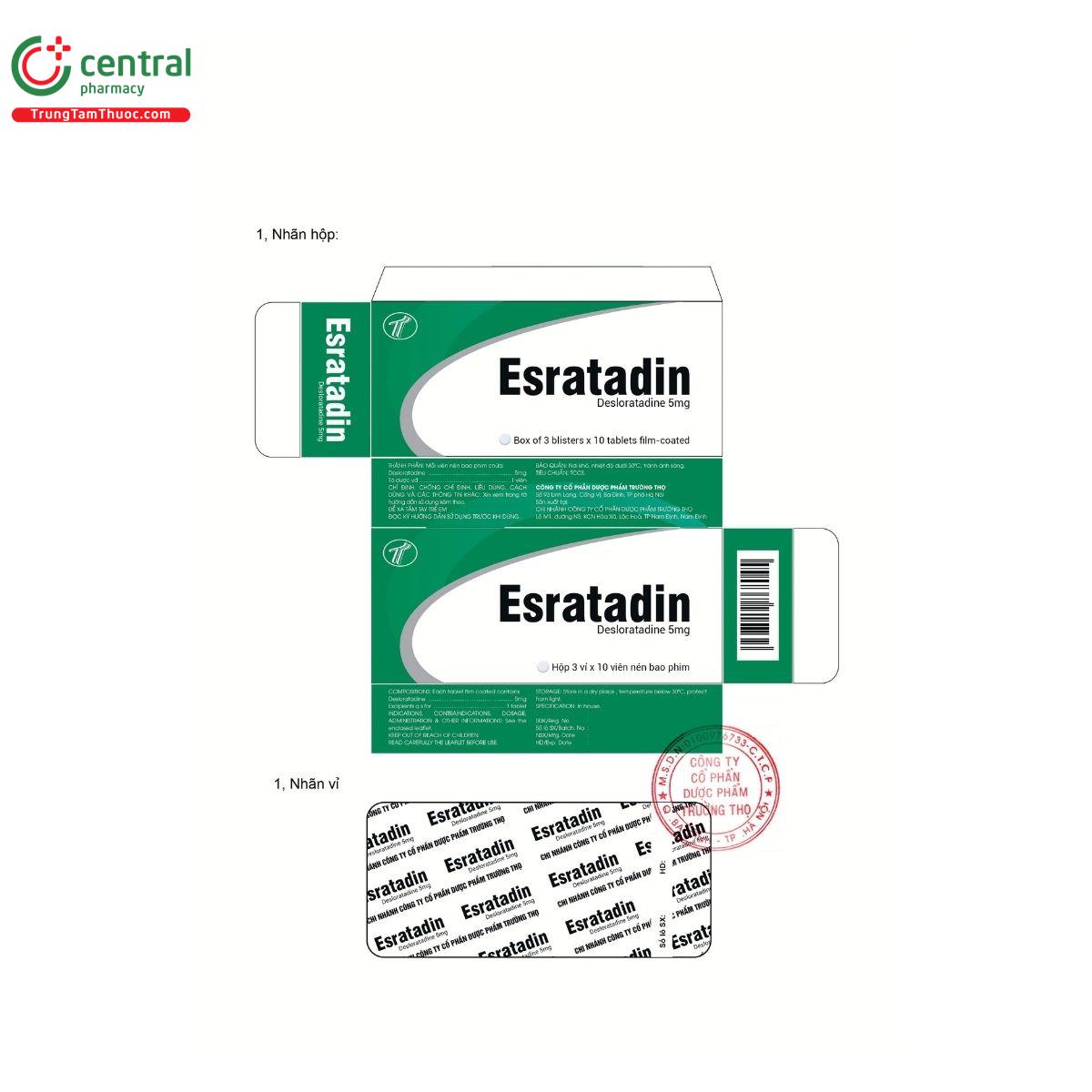 thuoc esratadin 5mg 2 I3350