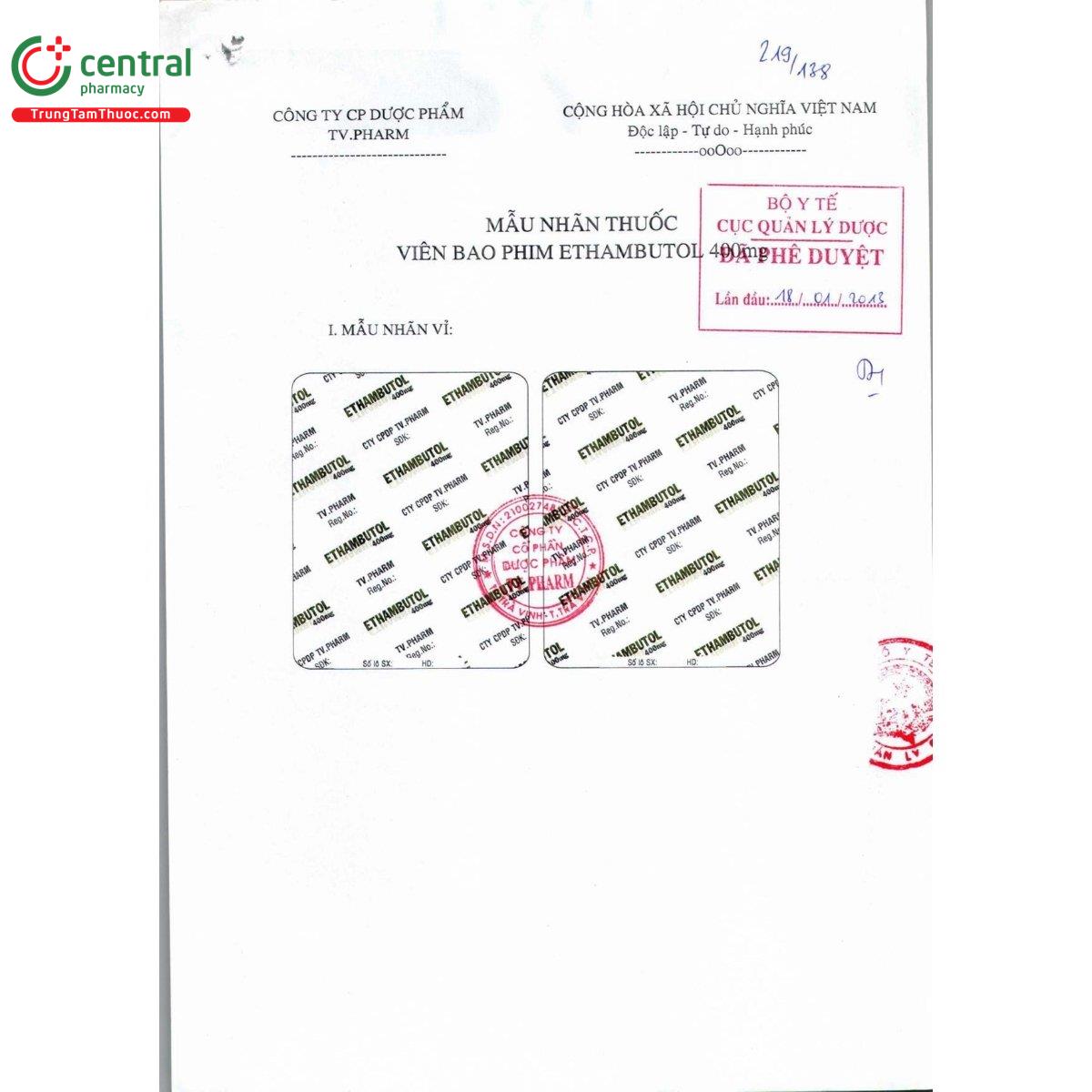 thuoc ethambutol 400mg tv pharm 5 N5063 thuoc ethambutol 400mg tv pharm 5 N5063