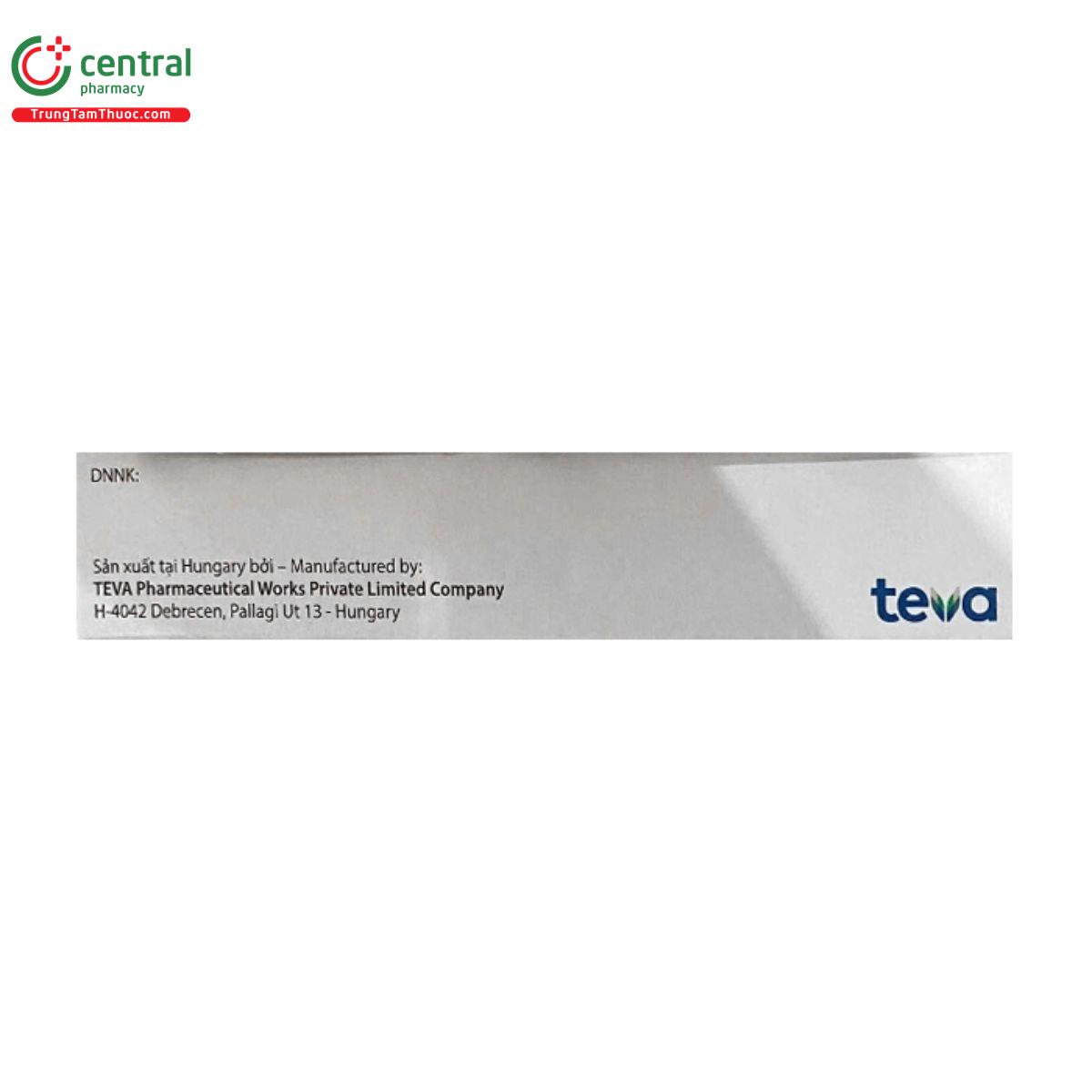 thuoc etoricoxib teva 60mg 3 U8276 thuoc etoricoxib teva 60mg 3 U8276