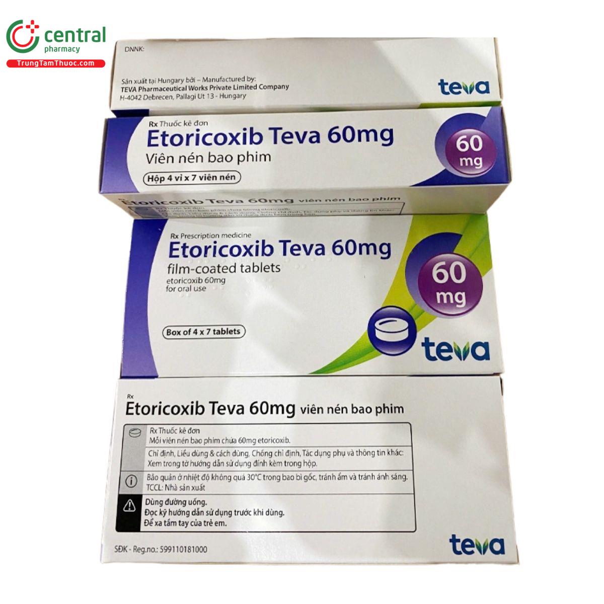 thuoc etoricoxib teva 60mg 5 L4551 thuoc etoricoxib teva 60mg 5 L4551
