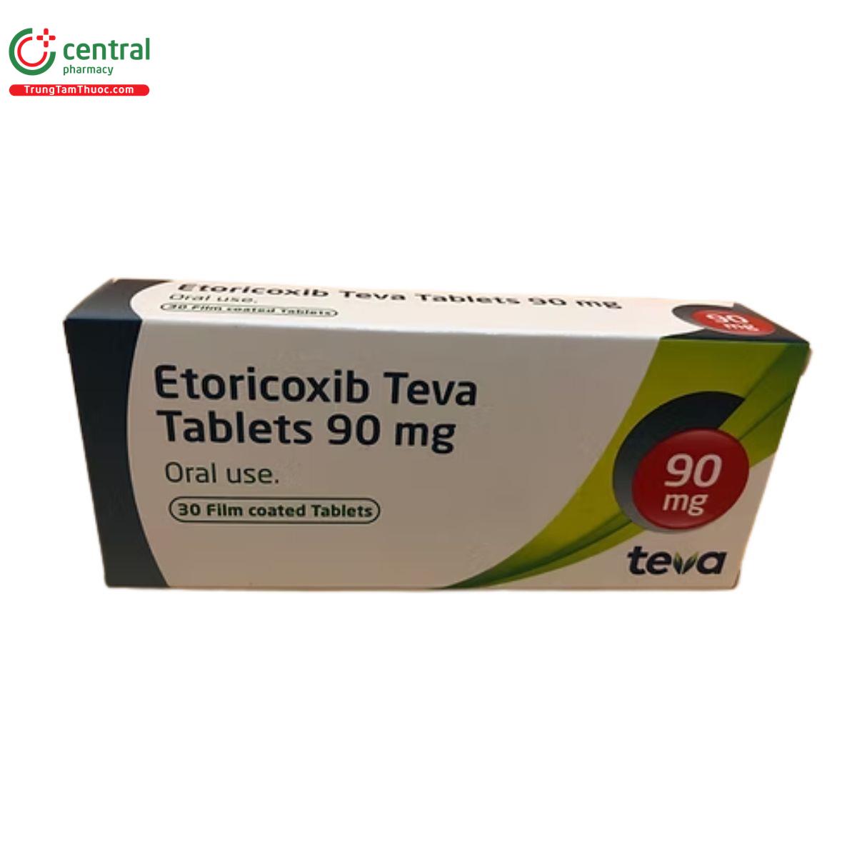 thuoc etoricoxib teva 90mg 2 N5174 thuoc etoricoxib teva 90mg 2 N5174