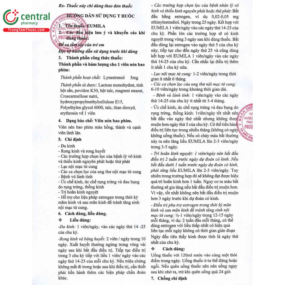 thuoc eumila 5mg 6 R7048