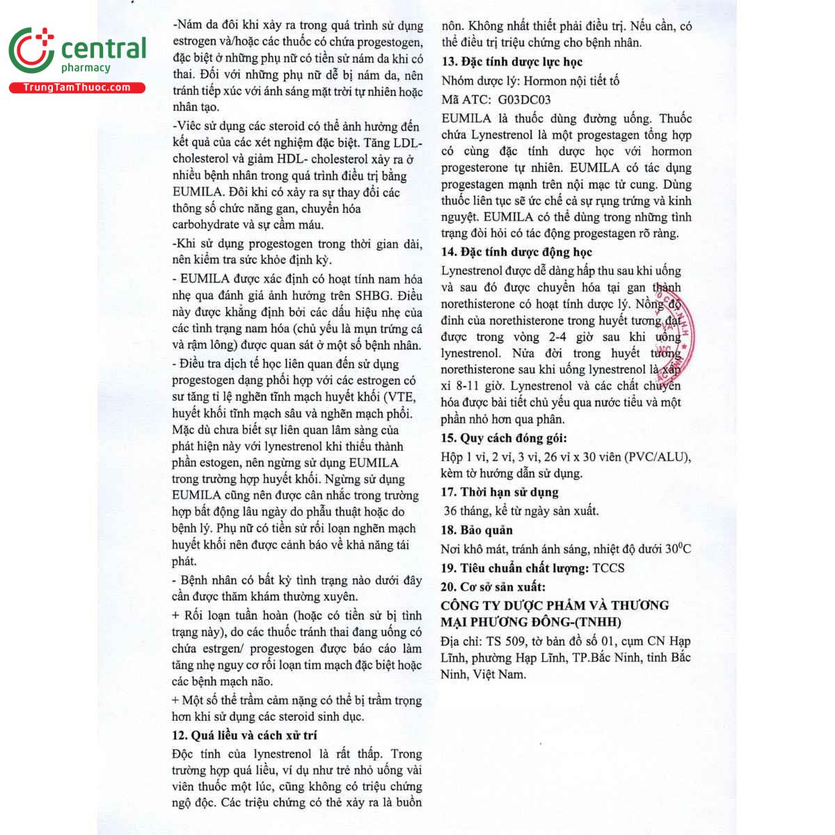 thuoc eumila 5mg 8 V8103