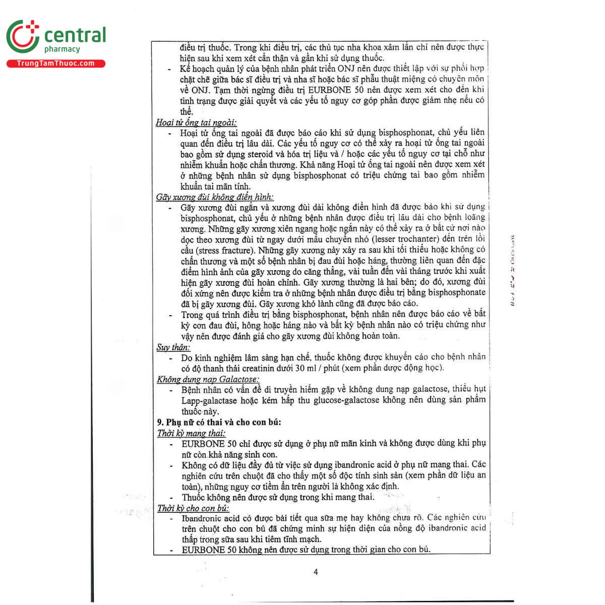 thuoc eurbone 50mg 10 U8571 thuoc eurbone 50mg 10 U8571