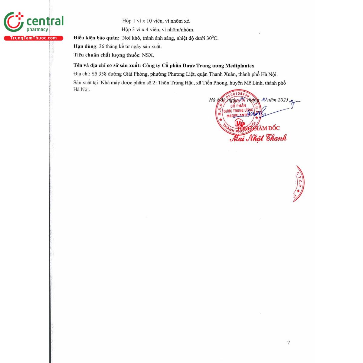 thuoc euro texgynal 11 D1734 thuoc euro texgynal 11 D1734